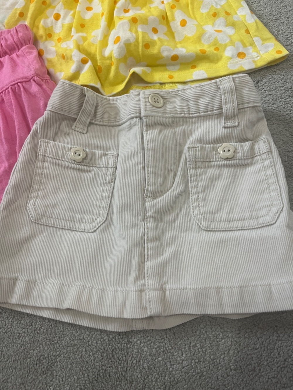 Toddler Girls Skort Set - Pack of 4 - Picture 2 of 5